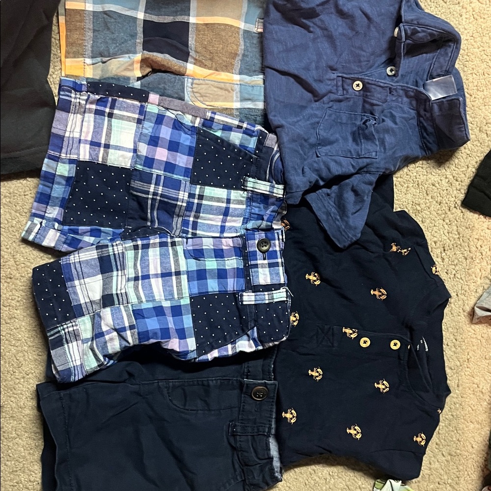 Lot of 2t shorts and shirts